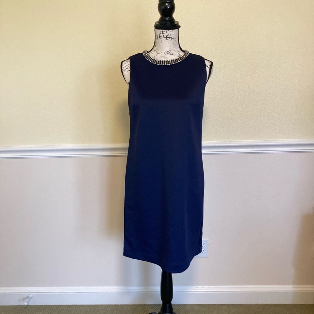 NWT CYNTHIA ROWLEY NAVY BLUE DRESS